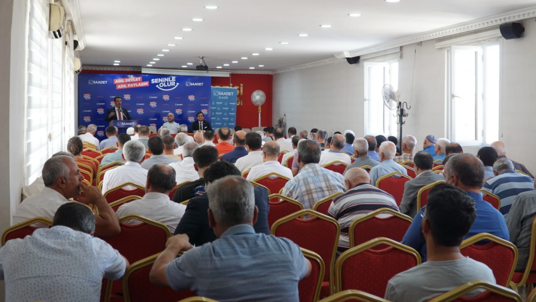 Elazığ'da Saadet Partisi genişletilmiş il divan toplantısı yapıldı