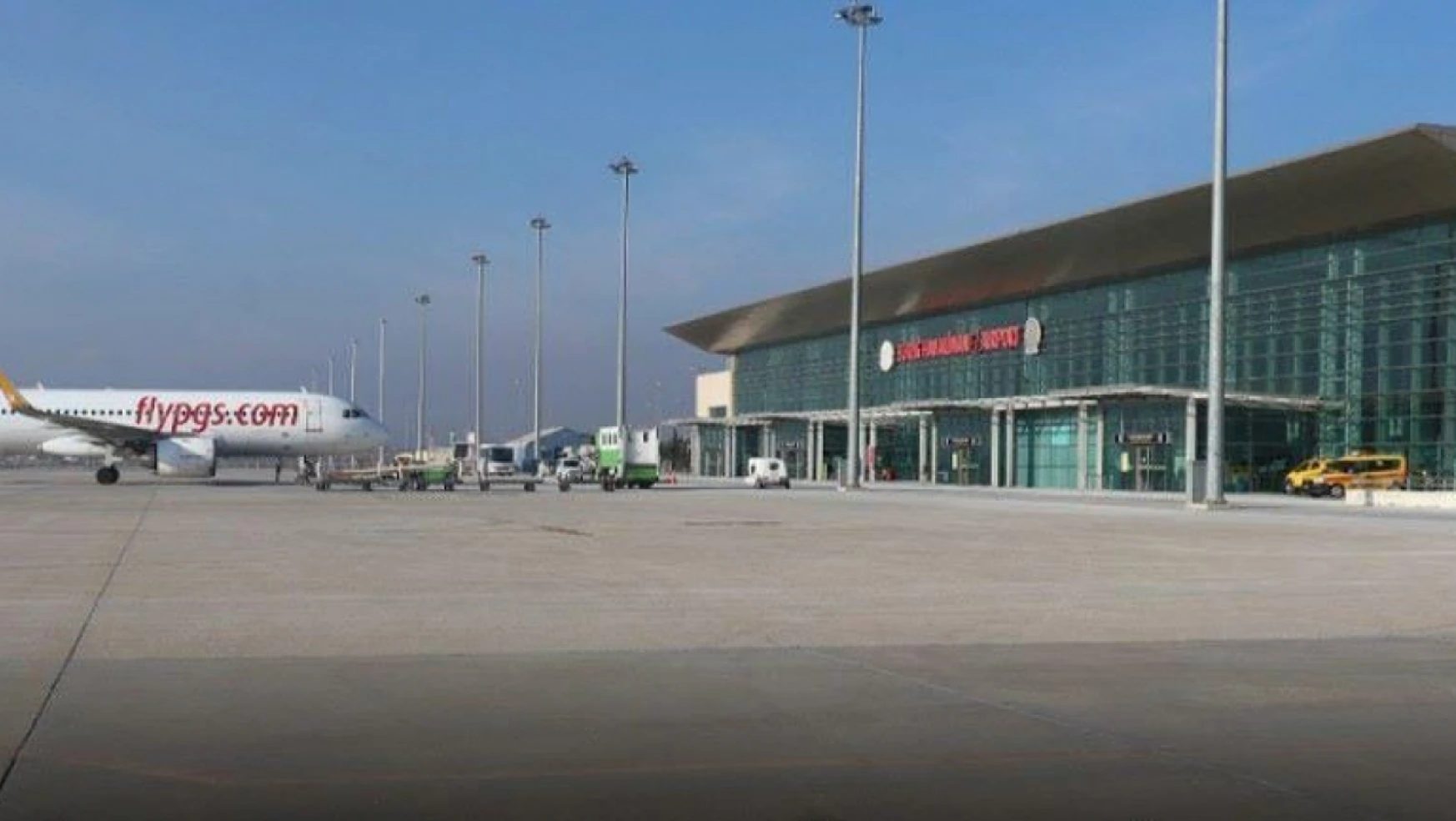 Haziran ayında Elazığ havalimanı'nda 80.405 yolcuya hizmet verildi