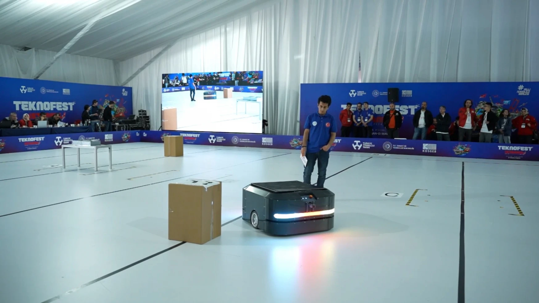 İpek Yolu Otonom Robot Takımı Teknofest'te Finale Kaldı