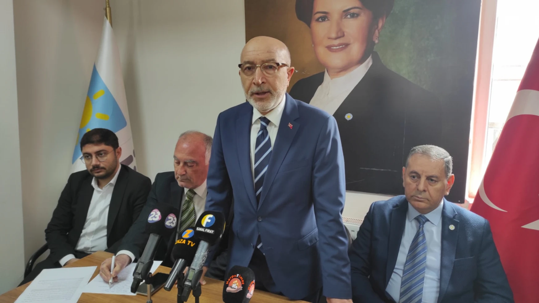 İYİ Parti Elazığ Milletvekili aday adayı Sönmez, müracaatını yaptı