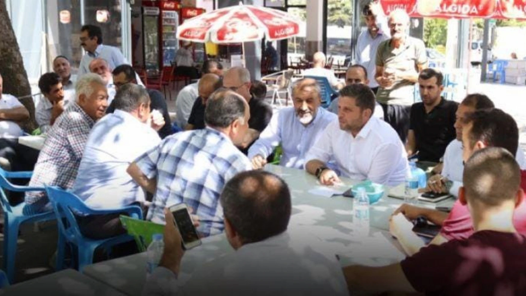 Milletvekili Nazırlı Karakoçan'da vatandaşlar ile bir araya geldi