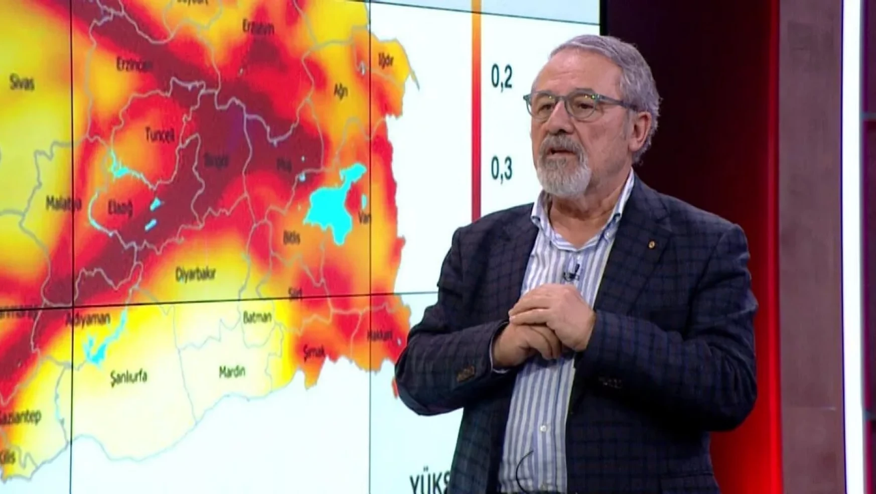Prof. Dr. Görür: 'Elazığ'dan Hatay'a kadar küçük-orta boyutlu depremler olabilir'