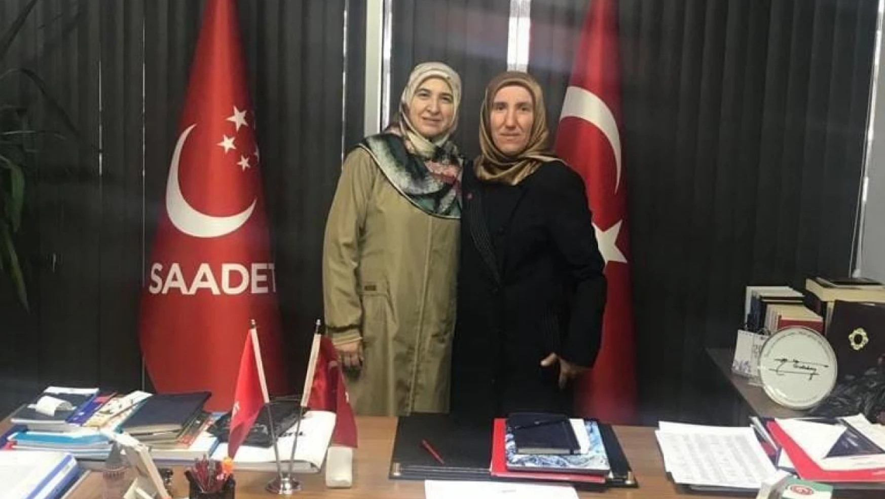 Saadet Partisi Elazığ kadın kolları başkanlığı'na Sertdemir atandı
