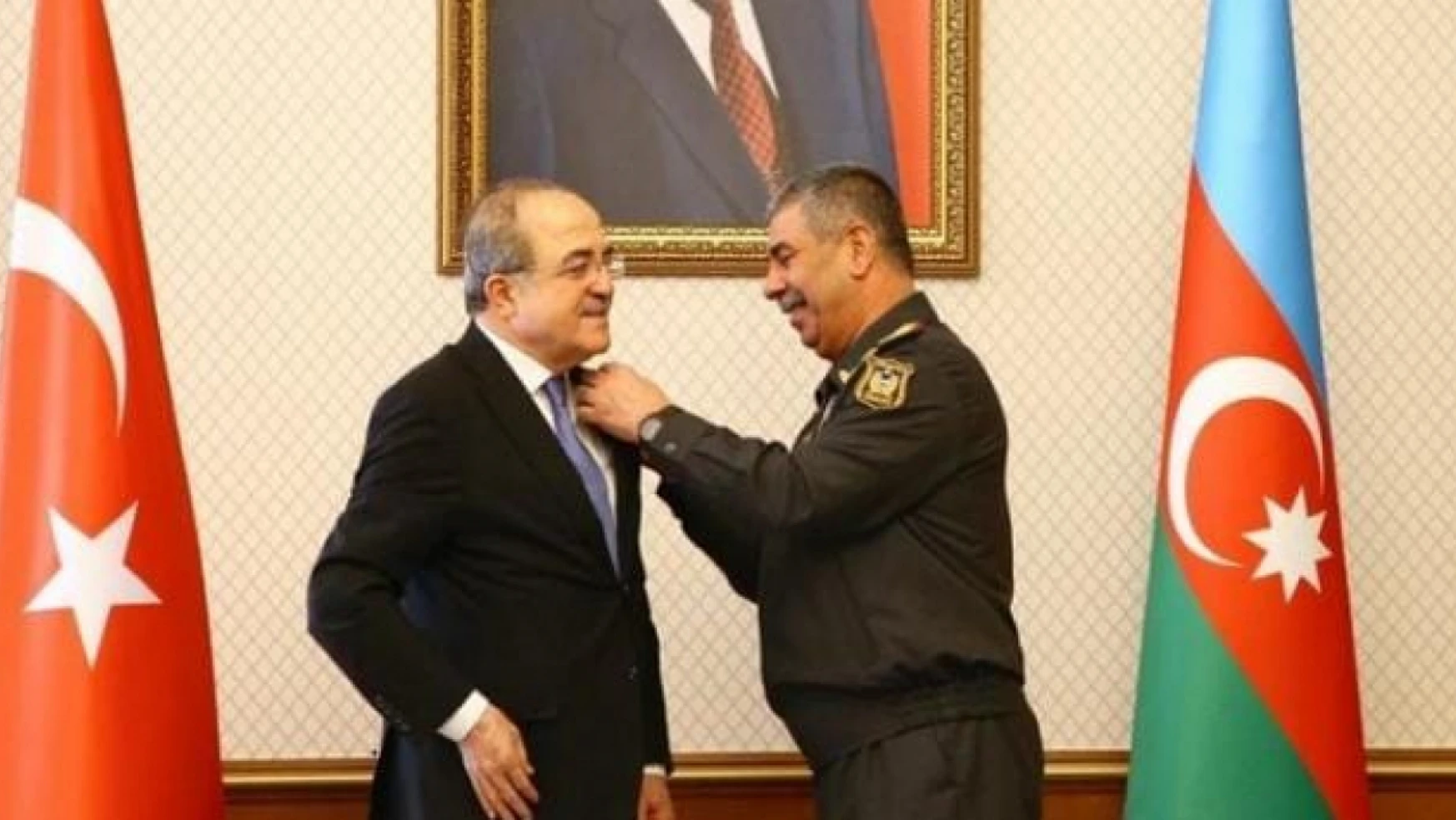 Şuay Alpay'a 2. Kez Azerbaycan devlet madalyası verildi