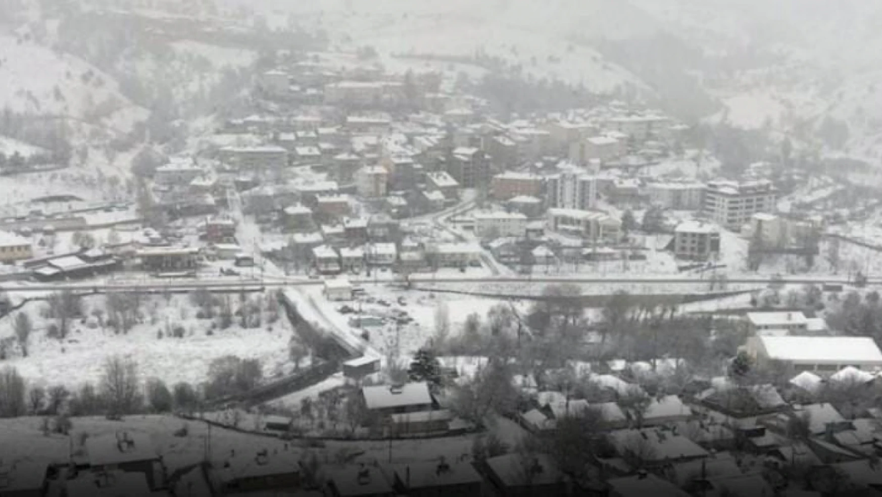 Tunceli-Pertek-Elazığ karayollarında karla mücadele çalışması başlatıldı