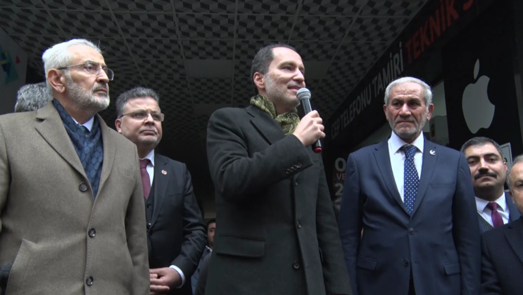 Yeniden Refah Partisi Genel Başkanı Dr. Erbakan Elazığ'da