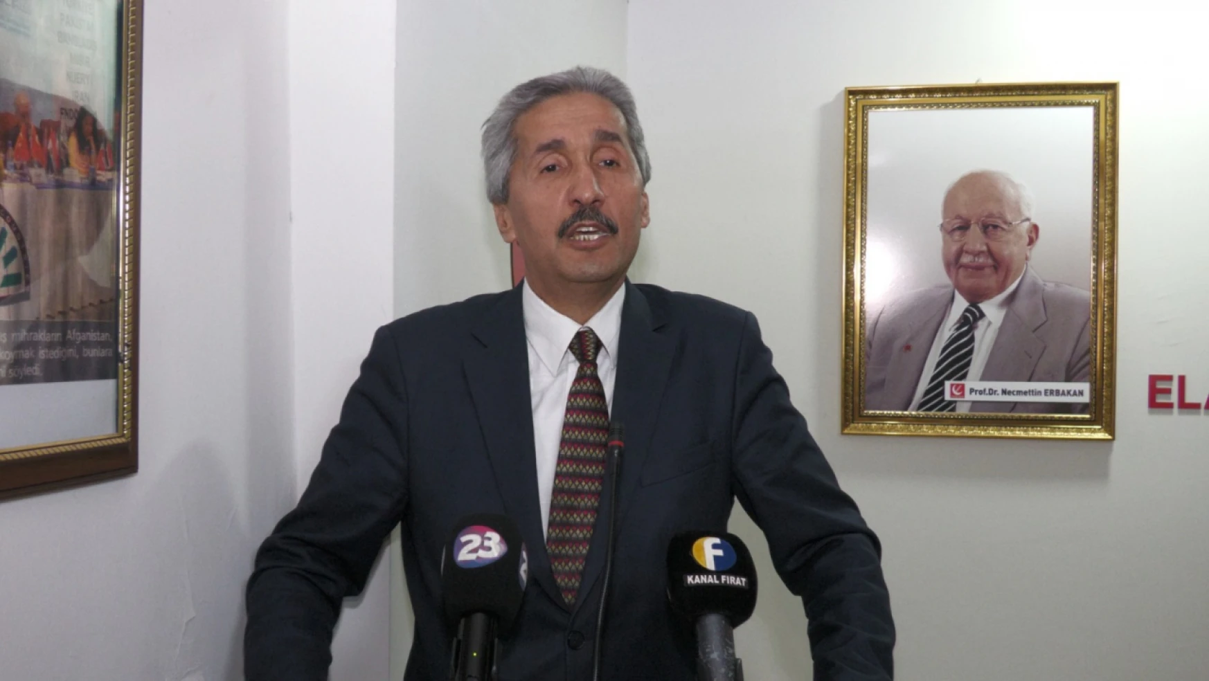 YRP Elazığ milletvekili aday adayı Mehmet Tan resmi müracaatını yaptı