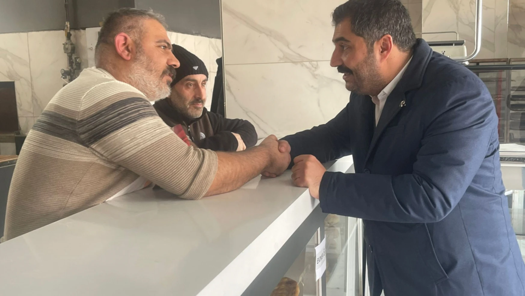 YRP Yazıkonak belediye başkan adayı Kartakgül'ün seçim çalışmaları