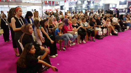 Elazığ'da ilk defa düzenlenen güzellik fuarı büyük ilgi gördü
