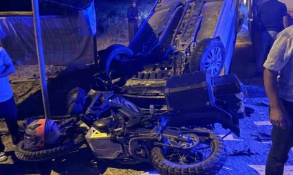 Elazığ'da trafik kazası: 2 yaralı