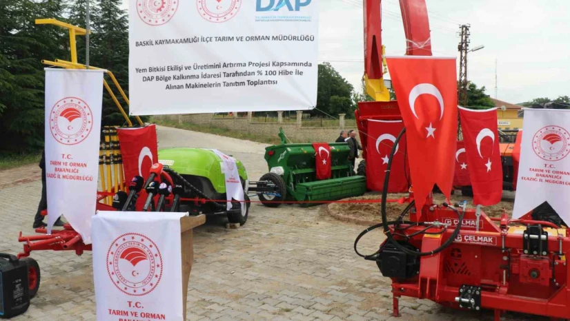 Çiftçilere 1 milyon lira değerinde yüzde 100 hibeli makine desteği