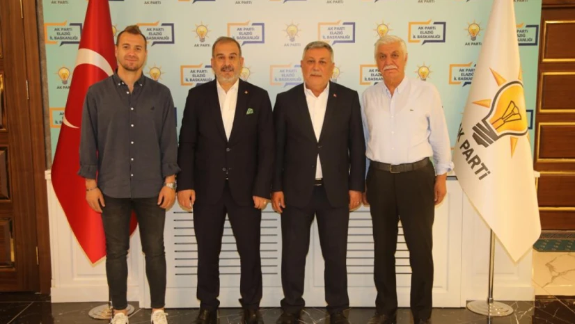 ETSO ve OSB Başkanları'nın ak parti il başkanlığı ziyareti
