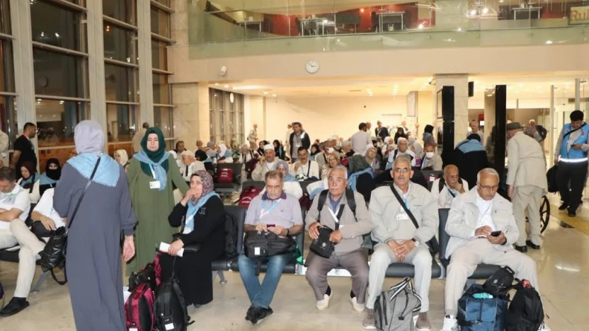 Elazığ'da ikinci ve üçüncü hac kafilesi dualarla uğurlandı